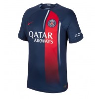 Camiseta Paris Saint-Germain Manuel Ugarte #4 Primera Equipación 2023-24 manga corta